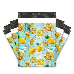 25CT 10x13 Lemonade Poly Mailers Shipping Premium Bags